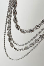 Wave Silver Necklace - Image 7