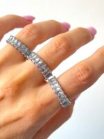 Crystal Silver Ring - Image 2