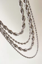 Wave Silver Necklace