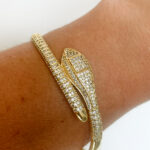 Zirconia Snake Bracelet