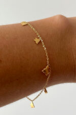 Minimalist Butterfly Bracelet - Image 3