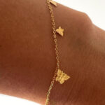 Minimalist Butterfly Bracelet